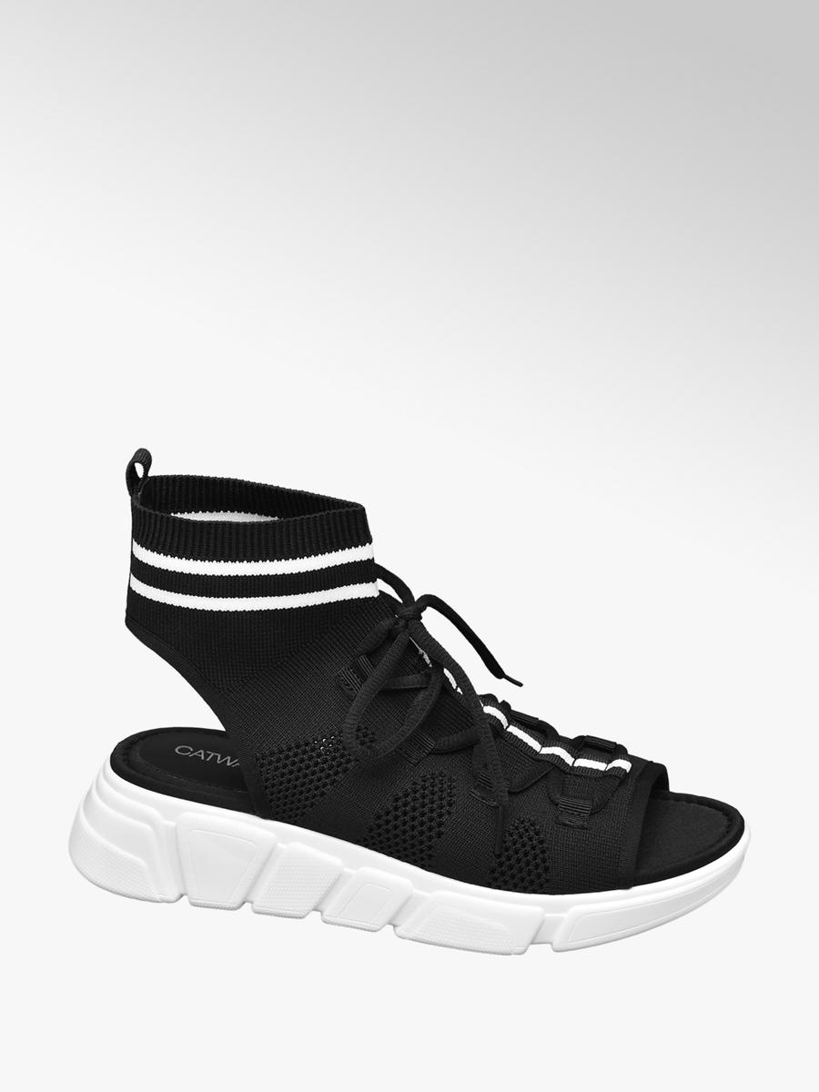 Damen Sandalen von Catwalk in schwarz Damen Sandalen von Catwalk in schwarz